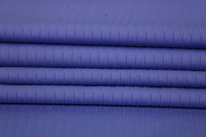 Tissu maille côtelé - lilas - photo 2/4 | So Tissus