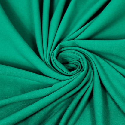 Tissu jersey coton - vert poireau - photo 1/3 | So Tissus