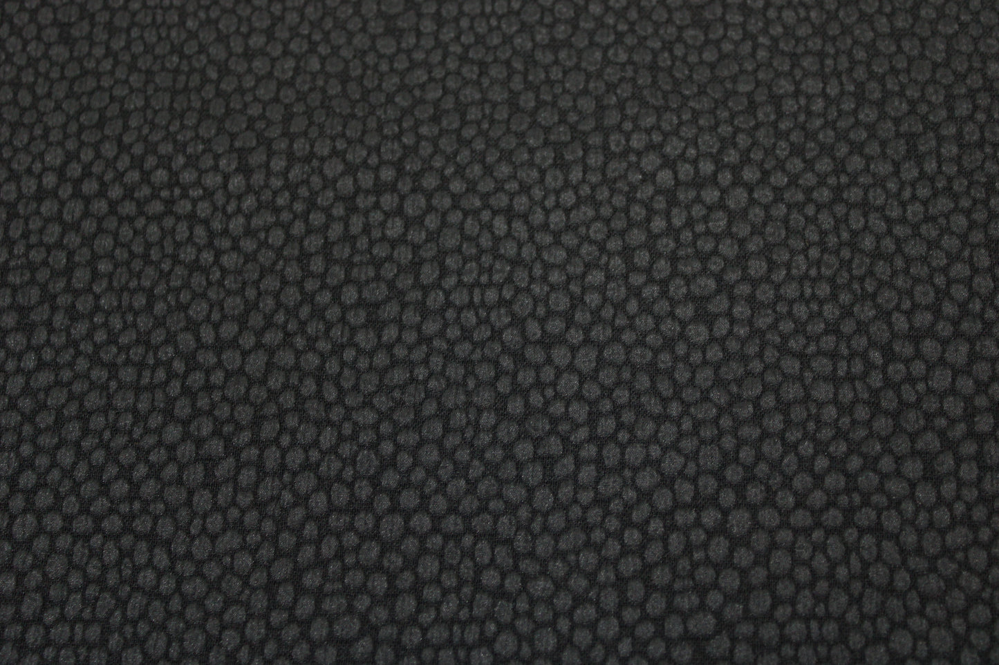 Tissu crêpe gaufré tacheté - noir - photo 4/4 | So Tissus