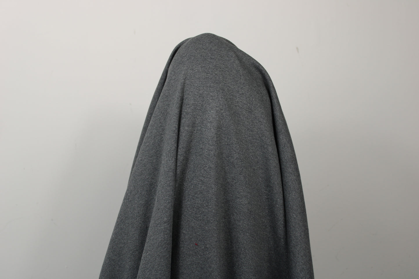 Tissu maille côtelé - gris anthracite - photo 3/3 | So Tissus
