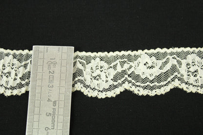 Galon - dentelle plissé - écru - photo 3/3 | So Tissus