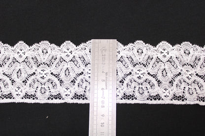 Galon - dentelle blanche - fleuri - photo 3/3 | So Tissus