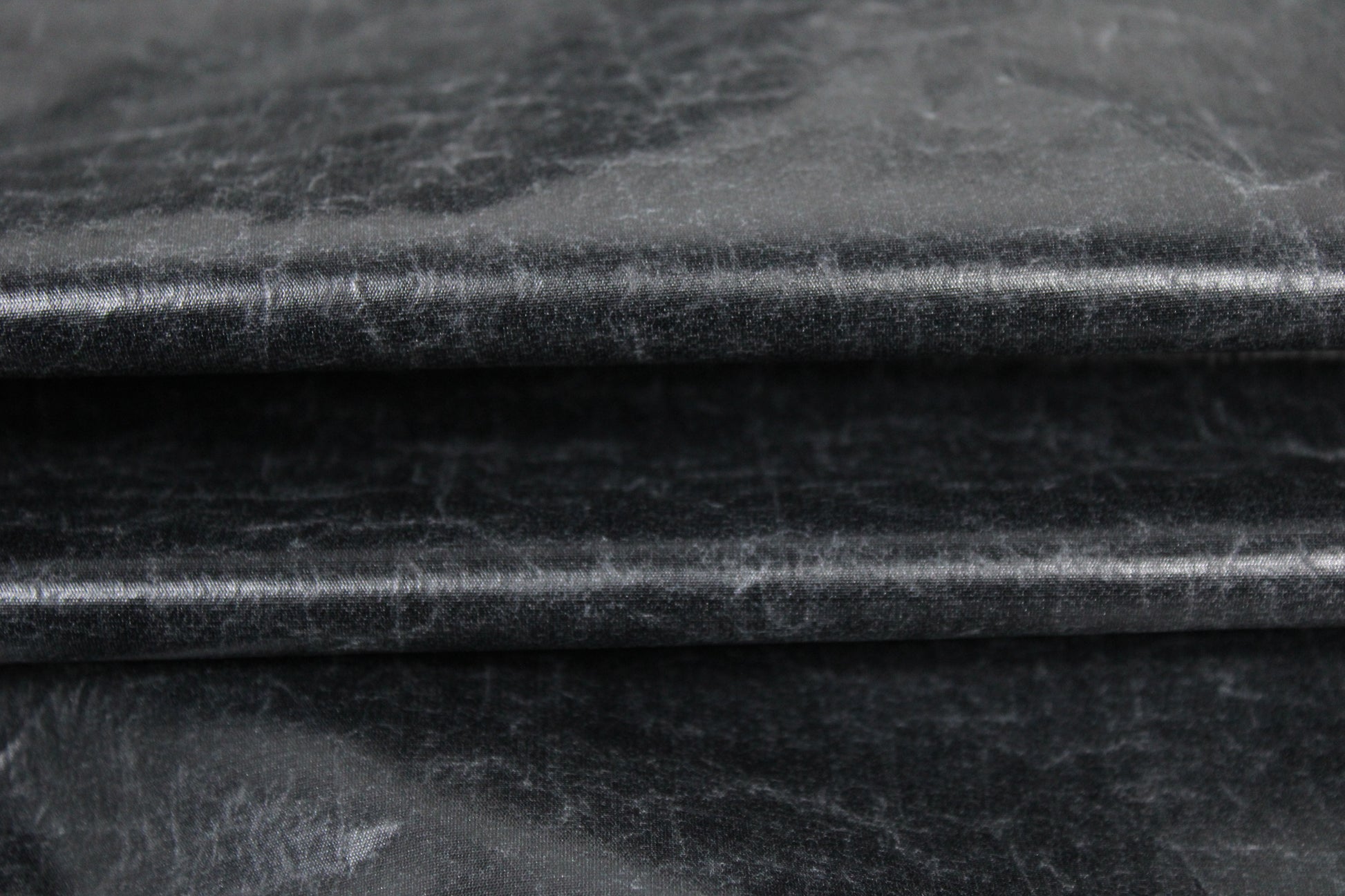 Tissu technique imperméable - noir marbré - photo 2/3 | So Tissus