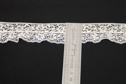 Galon - dentelle froncé ivoire - photo 3/3 | So Tissus