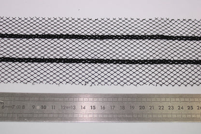 Galon - dentelle style résille noire - photo 2/3 | So Tissus