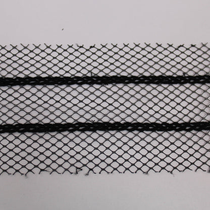 Galon - dentelle style résille noire - photo 1/3 | So Tissus