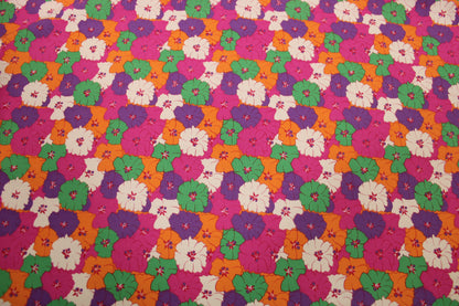 Tissu popeline de coton prestige - imprimé fleuri - photo 4/5 | So Tissus