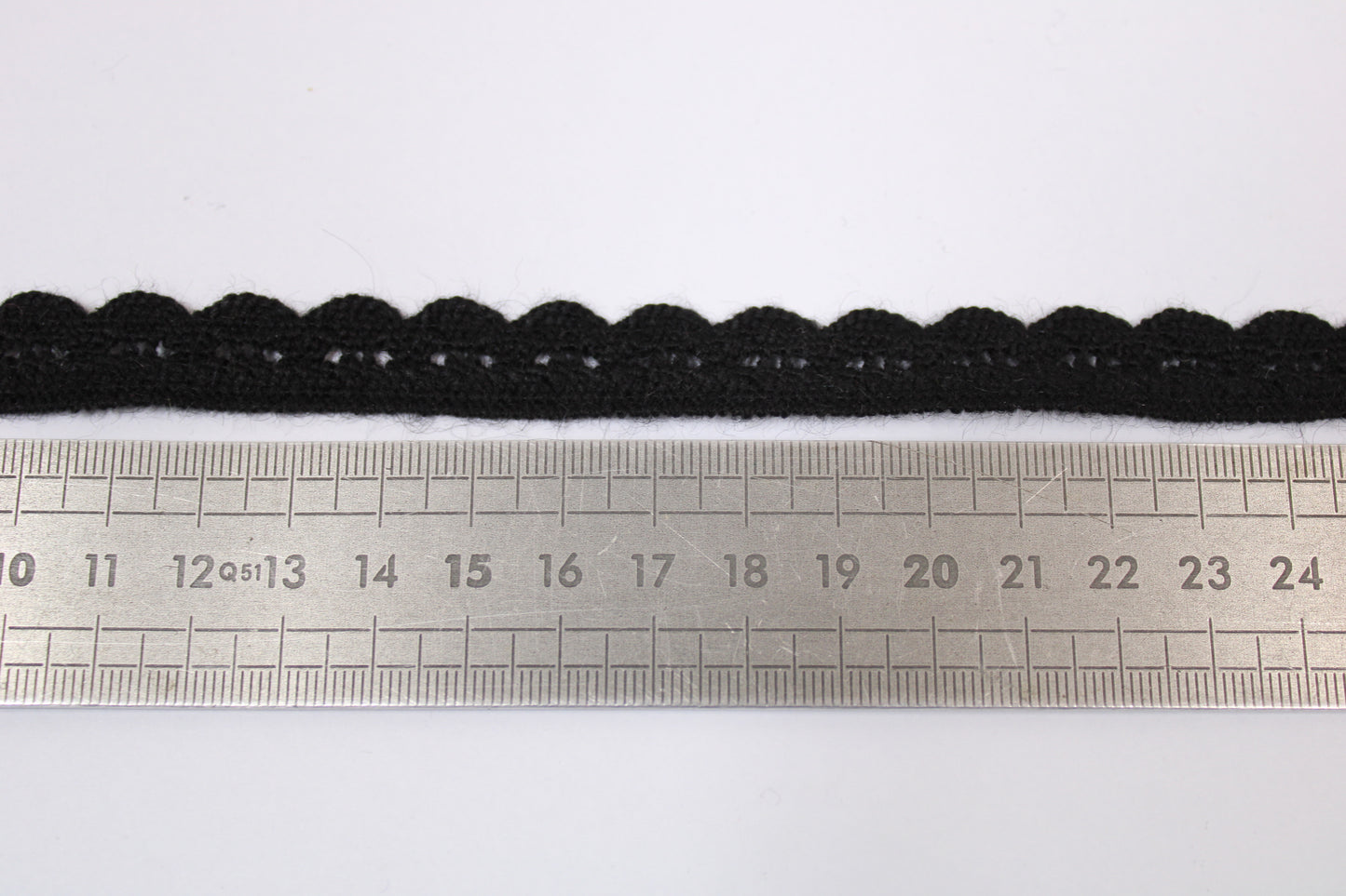 Galon - guipure laine stretch noire - photo 2/3 | So Tissus