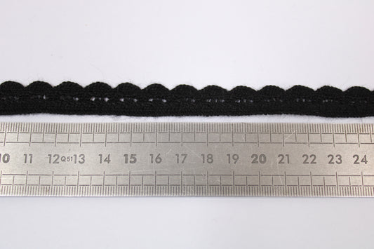 Galon - guipure laine stretch noire - photo 2/3 | So Tissus