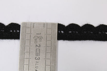Galon - guipure laine stretch noire - photo 3/3 | So Tissus
