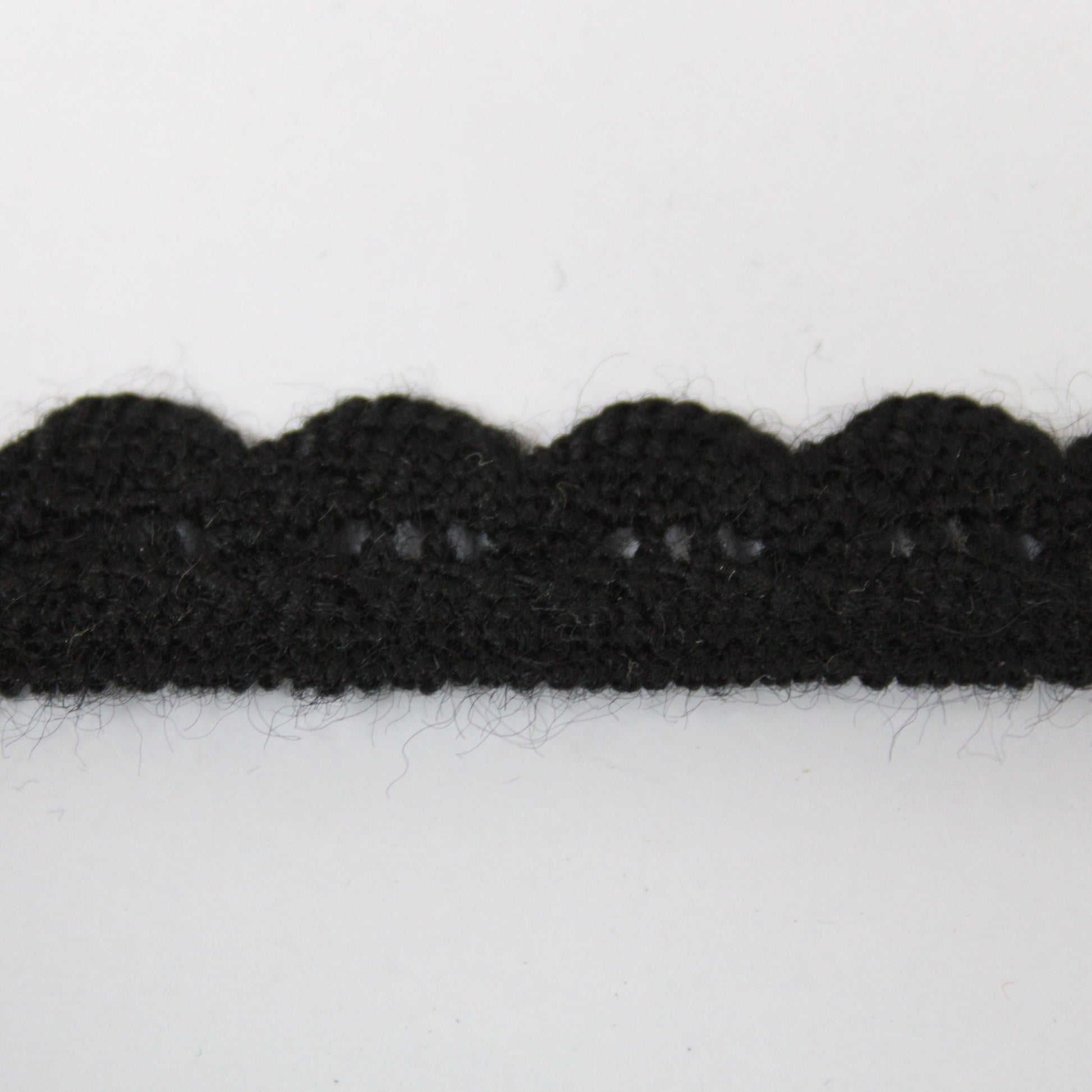 Galon - guipure laine stretch noire - photo 1/3 | So Tissus