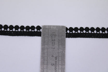Galon - guipure noire - motif circulaire - photo 3/3 | So Tissus