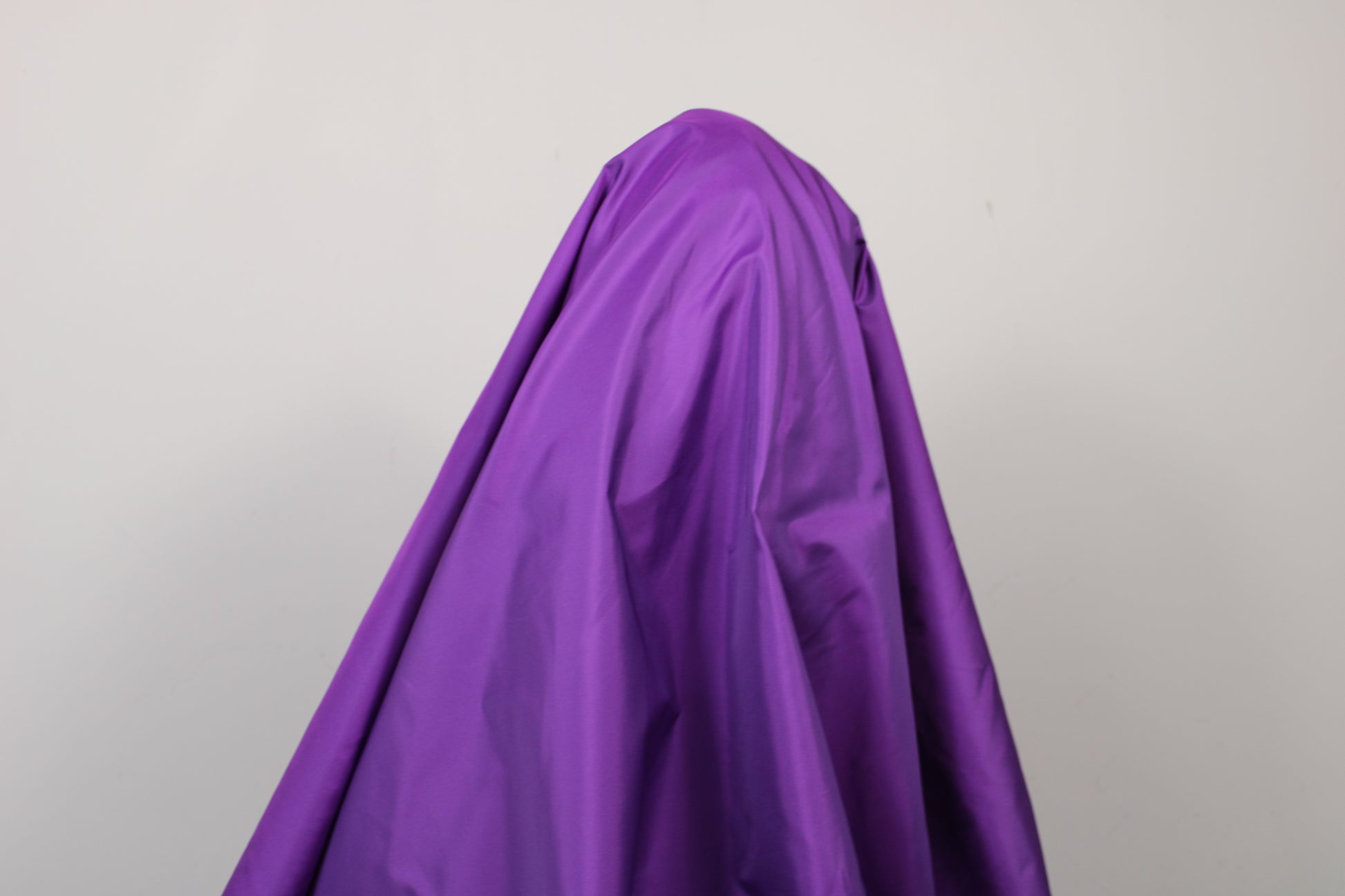 Tissu taffeta de soie - violet - photo 3/3 | So Tissus