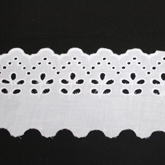 Galon - broderie anglaise blanche - photo 1/3 | So Tissus