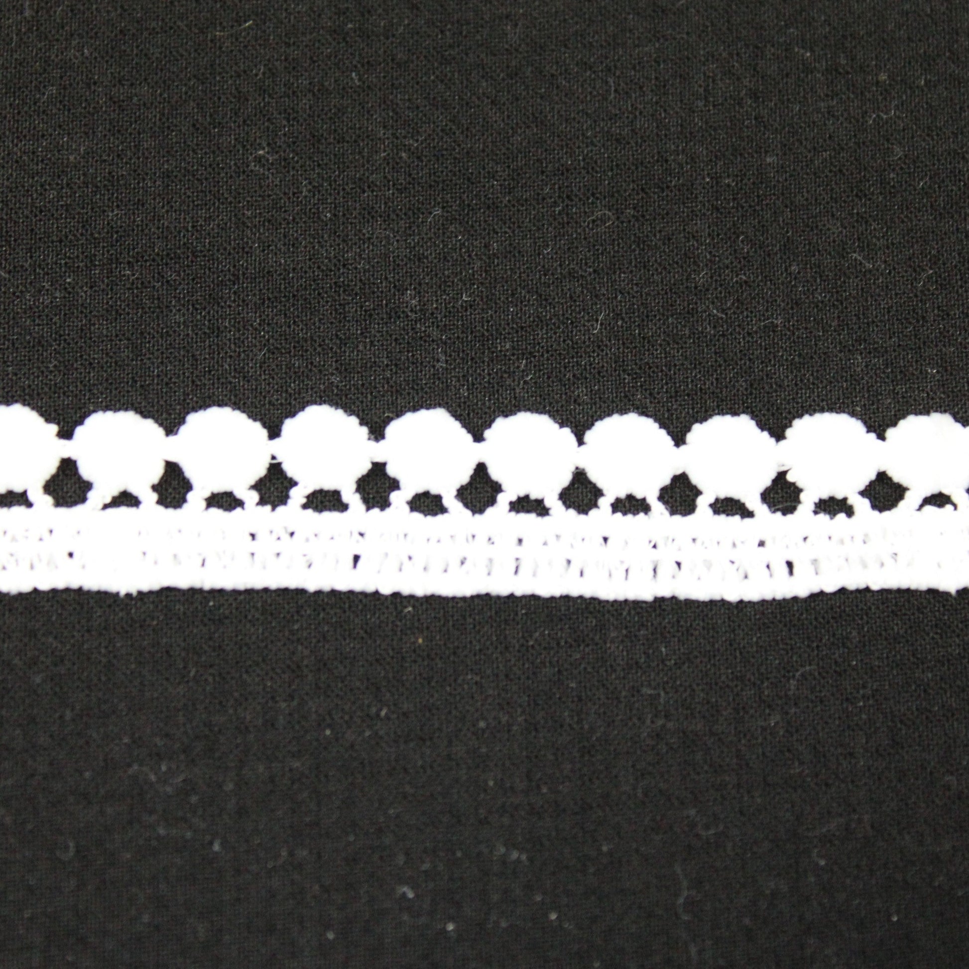 Galon - guipure blanc - motif circulaire - photo 1/4 | So Tissus