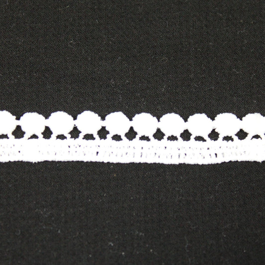 Galon - guipure blanc - motif circulaire - photo 1/4 | So Tissus