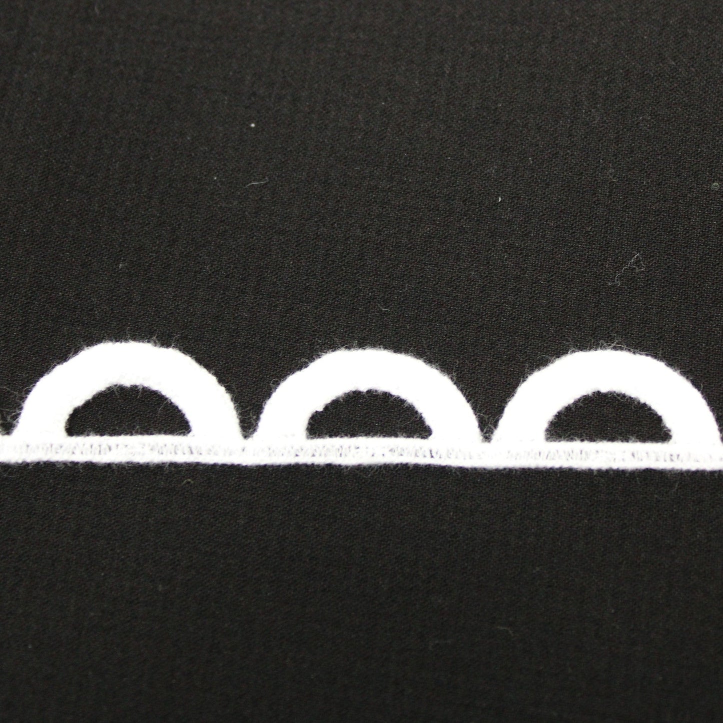 Galon - guipure blanche - motif demi-cercle - photo 1/3 | So Tissus