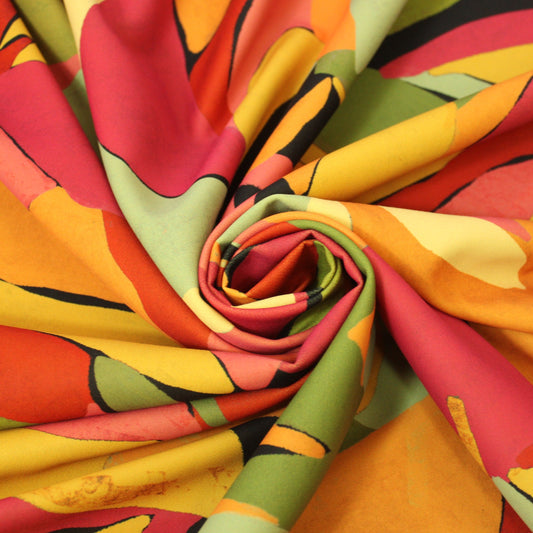 Tissu crêpe japonais - imprimé numéro 5 - photo 1/5 | So Tissus