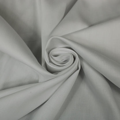 Tissu popeline piqué de coton - blanc - photo 1/3 | So Tissus