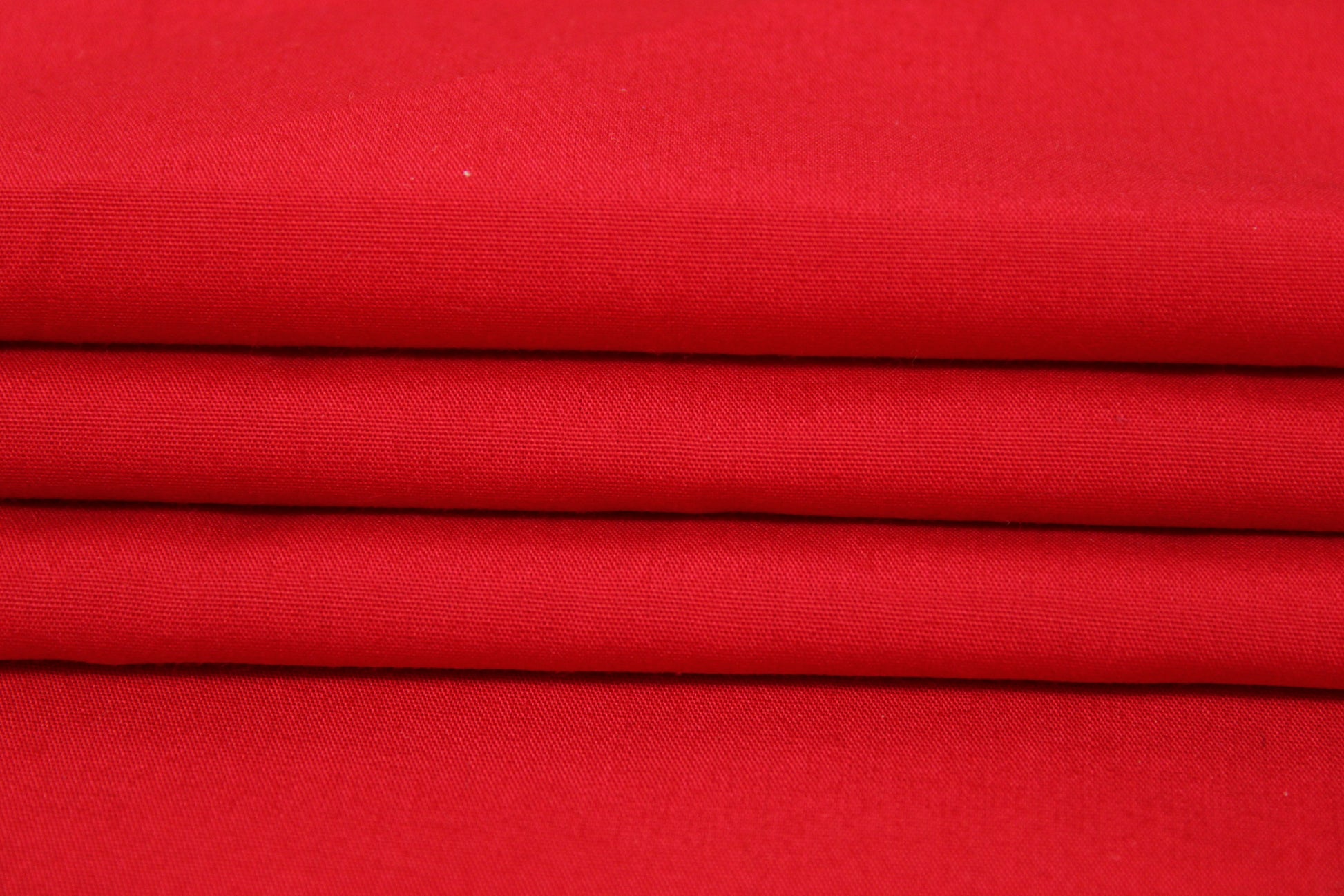 Tissu popeline coton - rouge - photo 2/3 | So Tissus