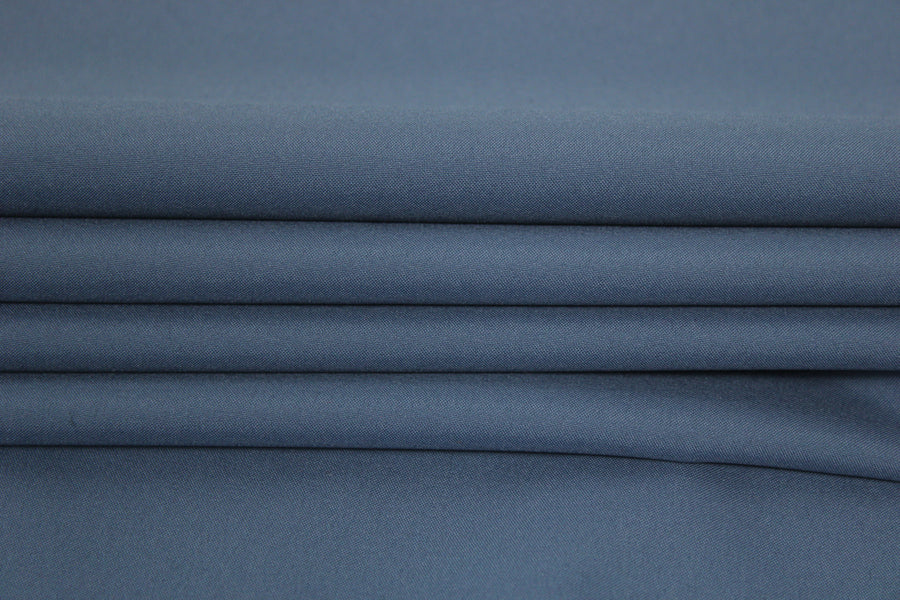 Tissu technique imperméable - gris bleu