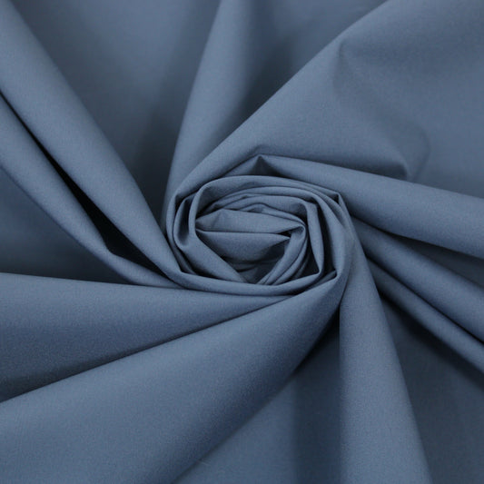 Tissu technique imperméable - gris bleu - photo 1/3 | So Tissus
