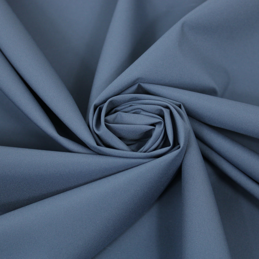Tissu technique imperméable - gris bleu