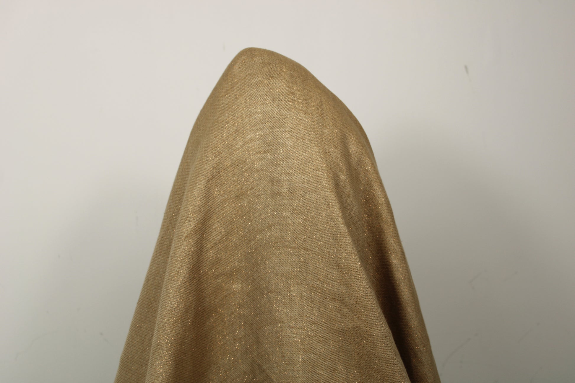 Tissu lin - marron beige et cuivre - photo 3/3 | So Tissus