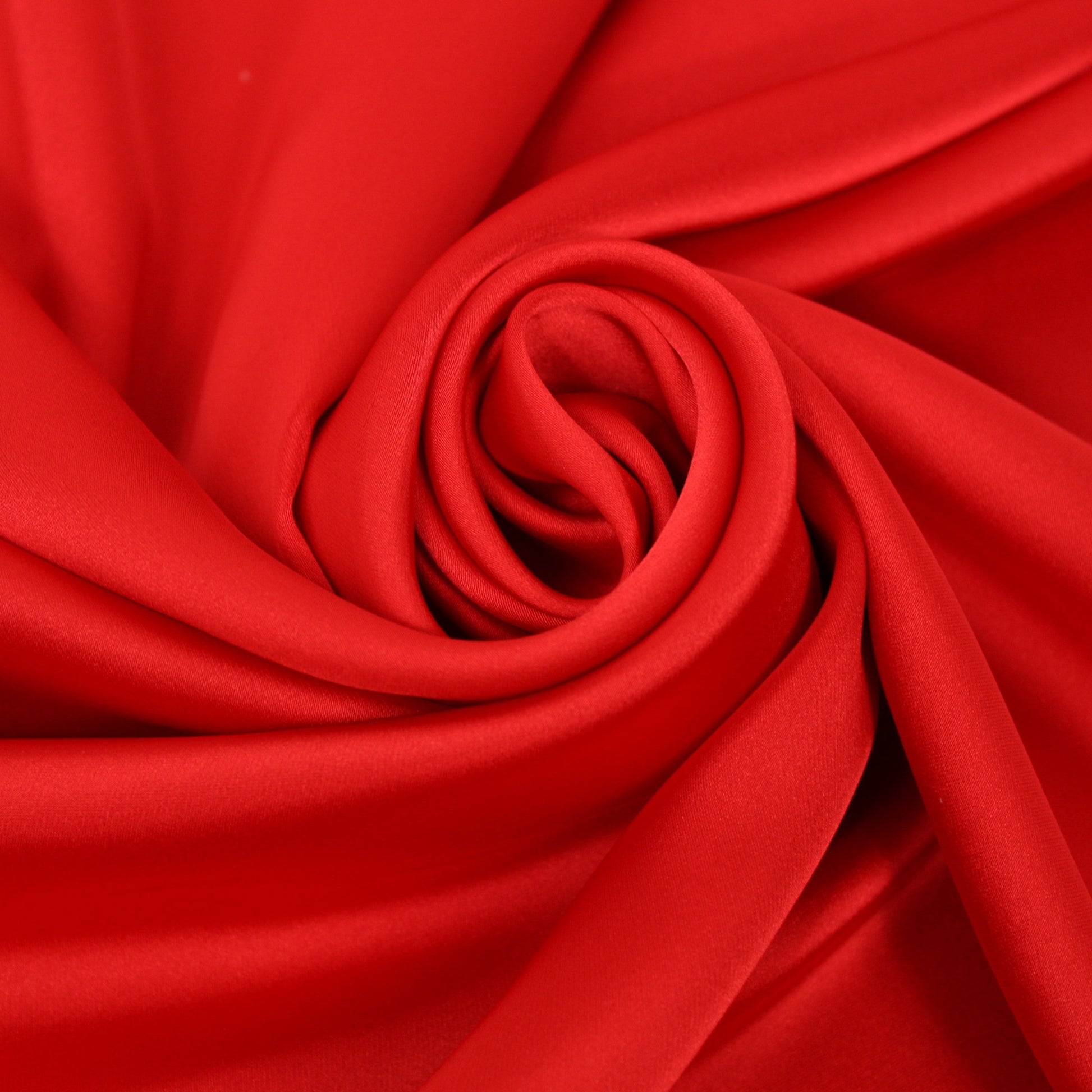 Tissu satin - rouge - photo 1/3 | So Tissus