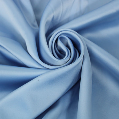 Tissu crêpe envers satin - bleu ciel - photo 1/3 | So Tissus