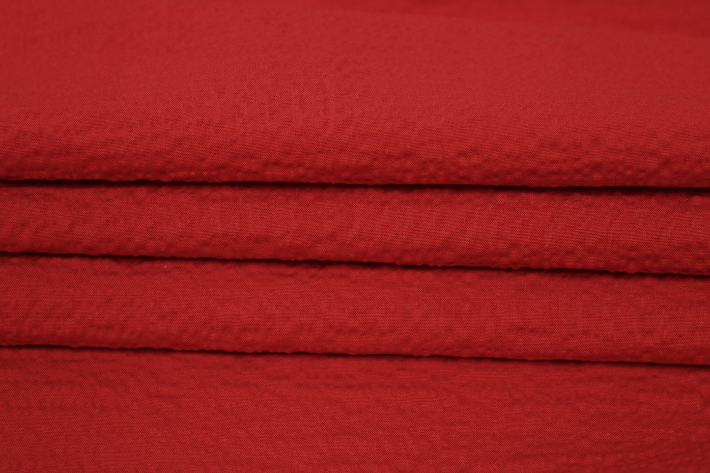 Tissu crêpon coton viscose - rouge - photo 2/3 | So Tissus