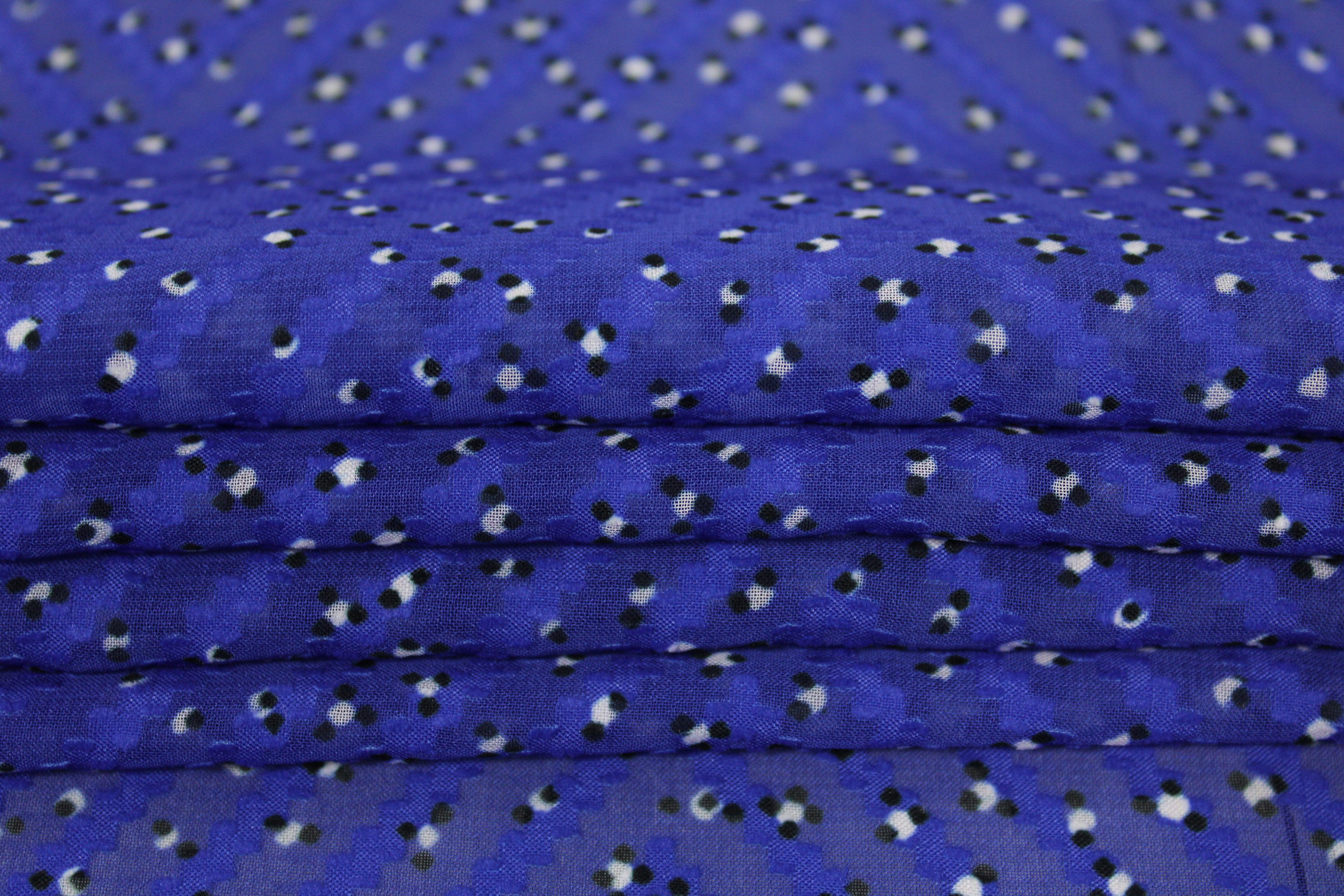 Tissu Mousseline Viscose Chevron OneOone - Au Mètre, 42 Pouces Large - Impression Numérique Qualité GOTS - Pour Vêtements, Déco