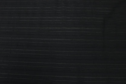 Tissu maille dévorée - à rayures - noir - photo 4/4 | So Tissus