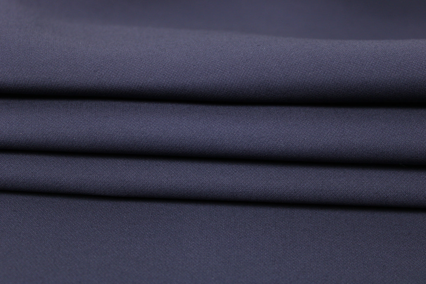 Tissu gabardine de coton prestige - pitch blue - photo 2/3 | So Tissus