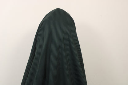 Tissu maille côtelé - vert foncé - photo 3/3 | So Tissus