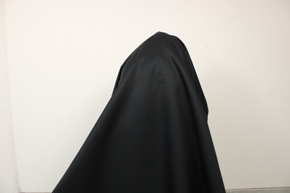 Tissu gabardine fine de coton - noir - photo 3/3 | So Tissus