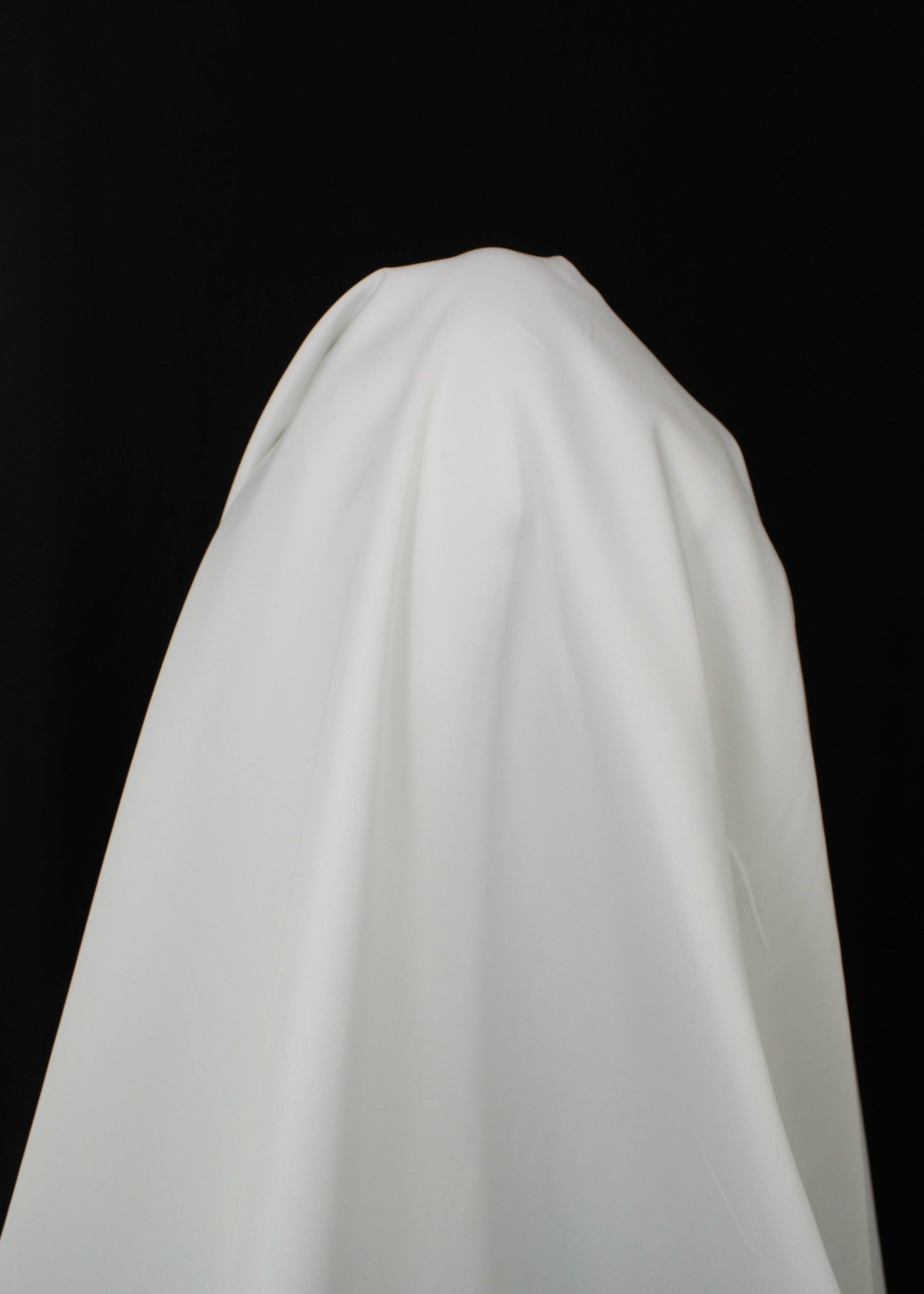 Tissu gabardine fine de coton - blanc - photo 3/3 | So Tissus