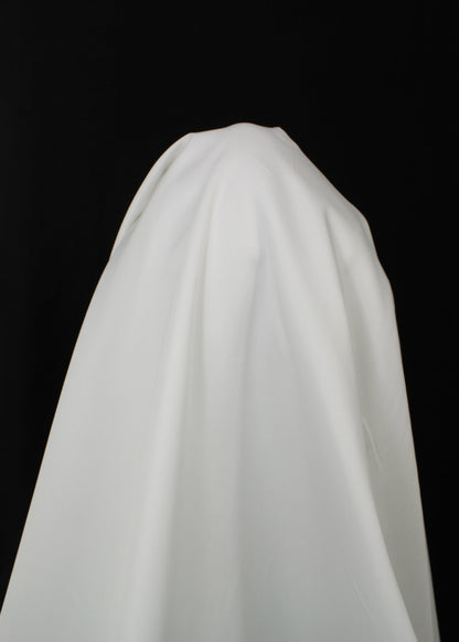 Tissu gabardine fine de coton - blanc - photo 3/3 | So Tissus