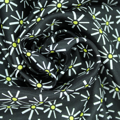 Tissu twill de soie - imprimé fleuri - photo 1/6 | So Tissus