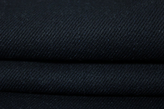Tissu denim - marine foncé - photo 2/4 | So Tissus