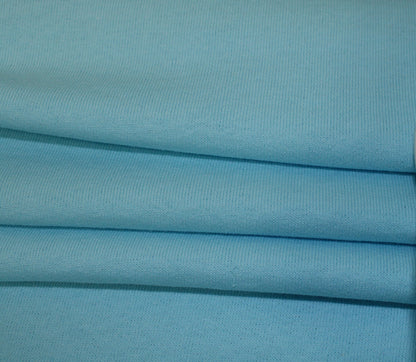 Tissu molleton - bleu ciel - photo 2/3 | So Tissus