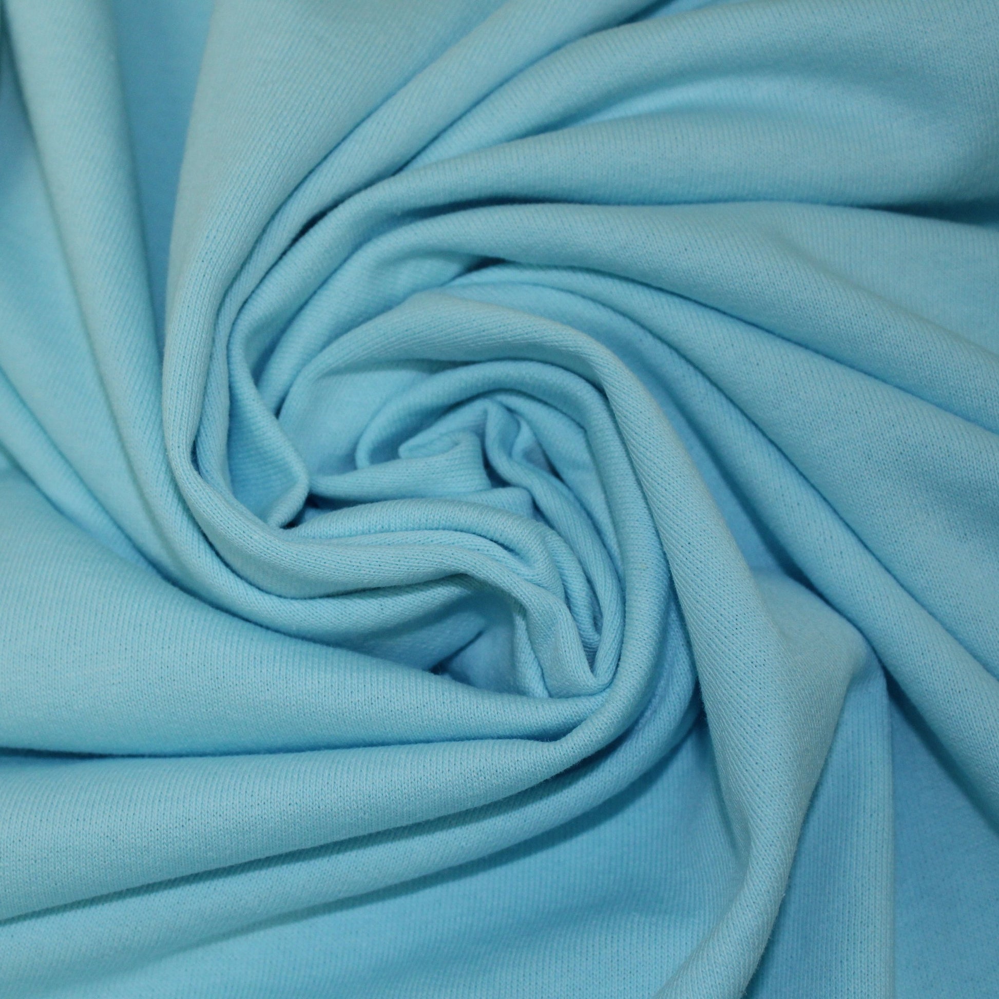 Tissu molleton - bleu ciel - photo 1/3 | So Tissus