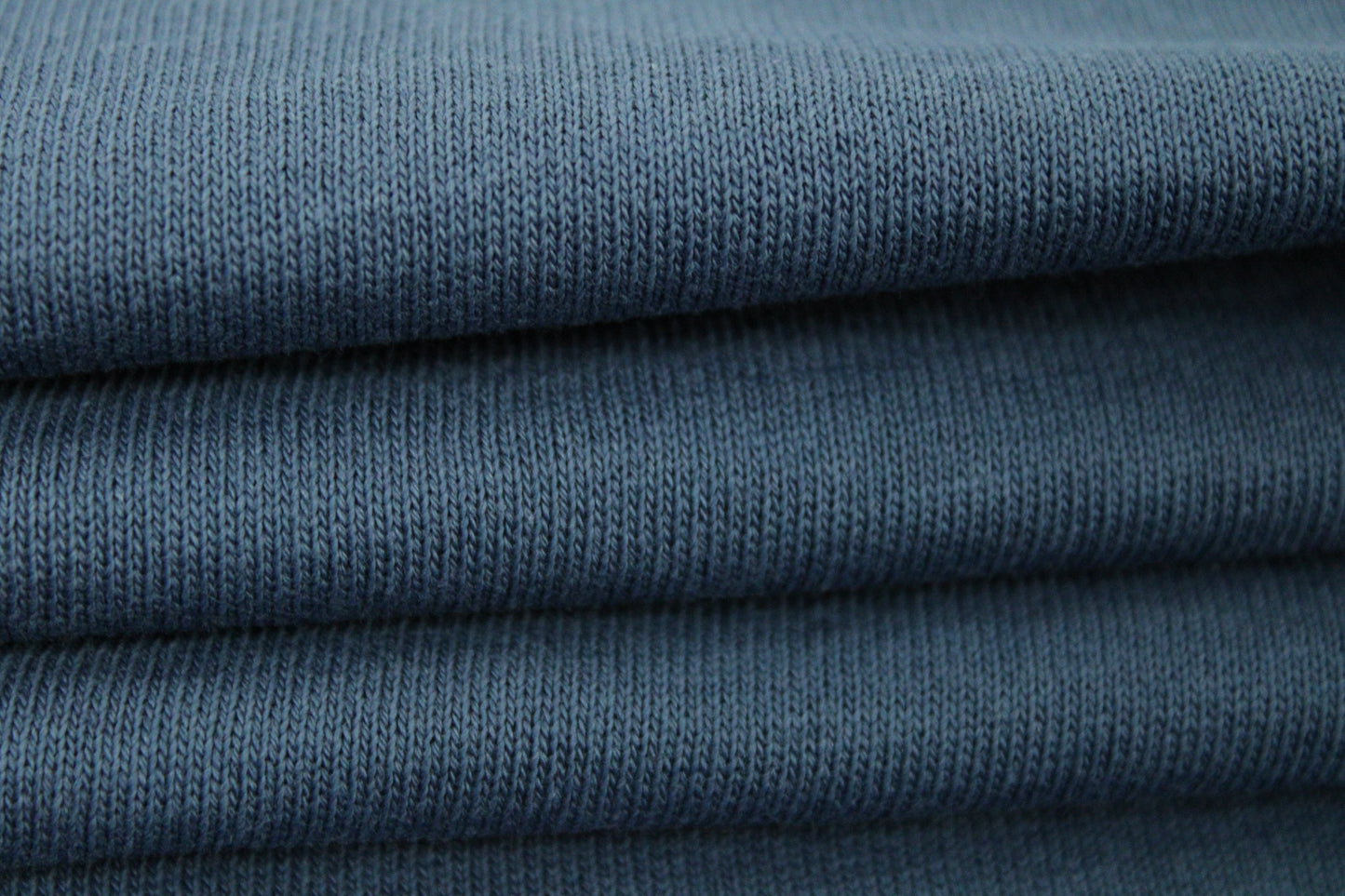 Tissu molleton - bleu petrole - photo 2/3 | So Tissus