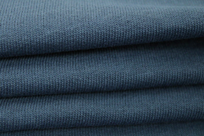 Tissu molleton - bleu petrole - photo 2/3 | So Tissus