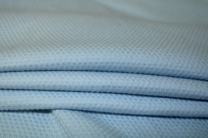 Tissu piqué de coton - bleu ciel - photo 2/3 | So Tissus