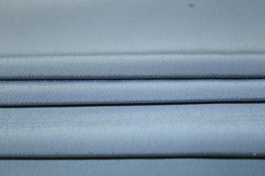 Tissu crêpe  gaufré - gris souris - photo 2/3 | So Tissus