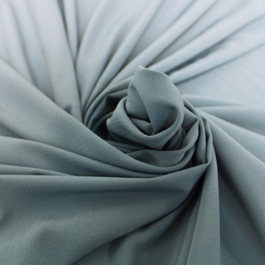 Tissu crêpe  gaufré - gris souris - photo 1/3 | So Tissus