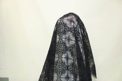 Tissu dentelle - noir - photo 4/5 | So Tissus
