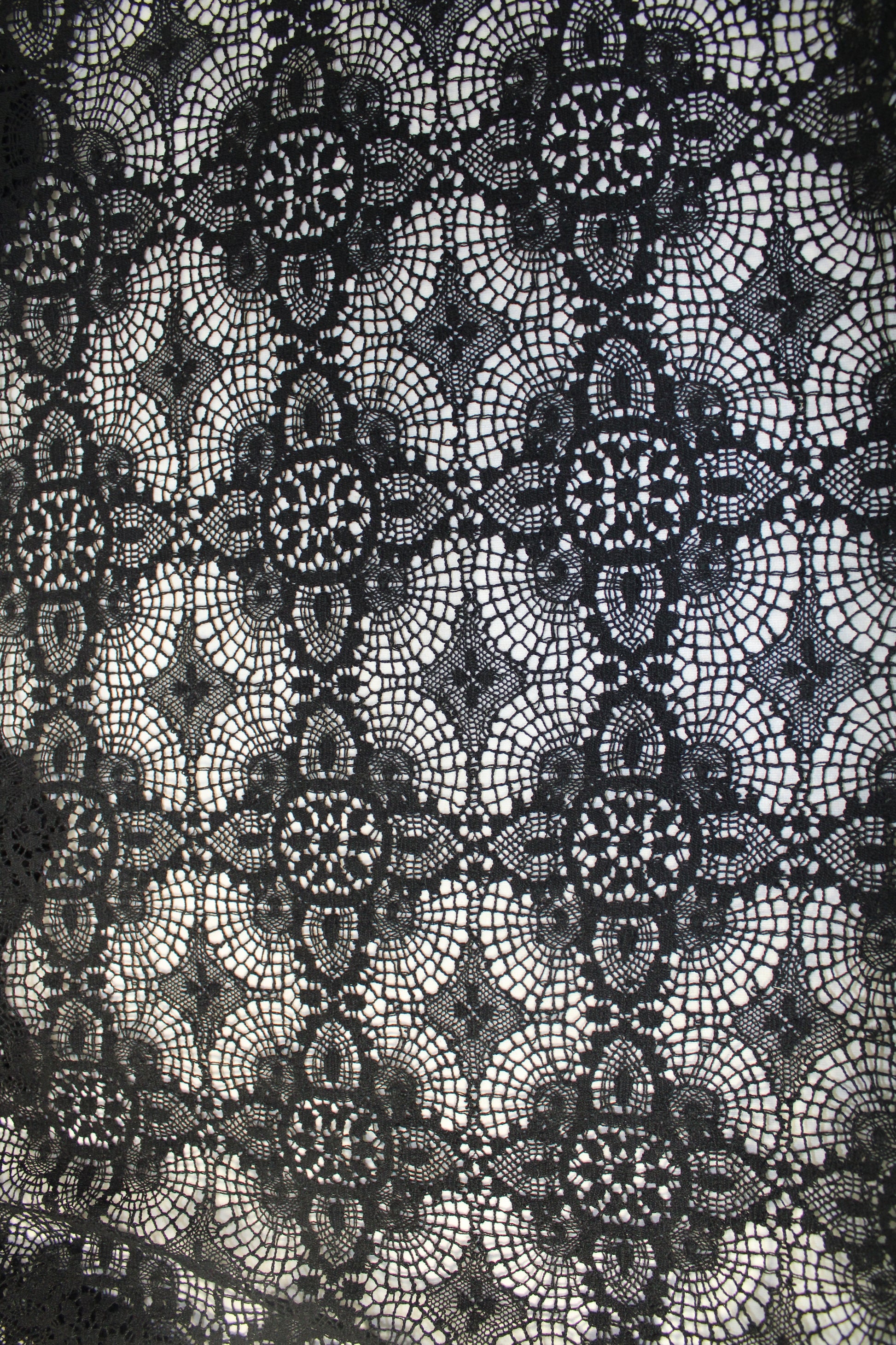 Tissu dentelle - noir - photo 3/5 | So Tissus