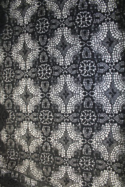 Tissu dentelle - noir - photo 3/5 | So Tissus